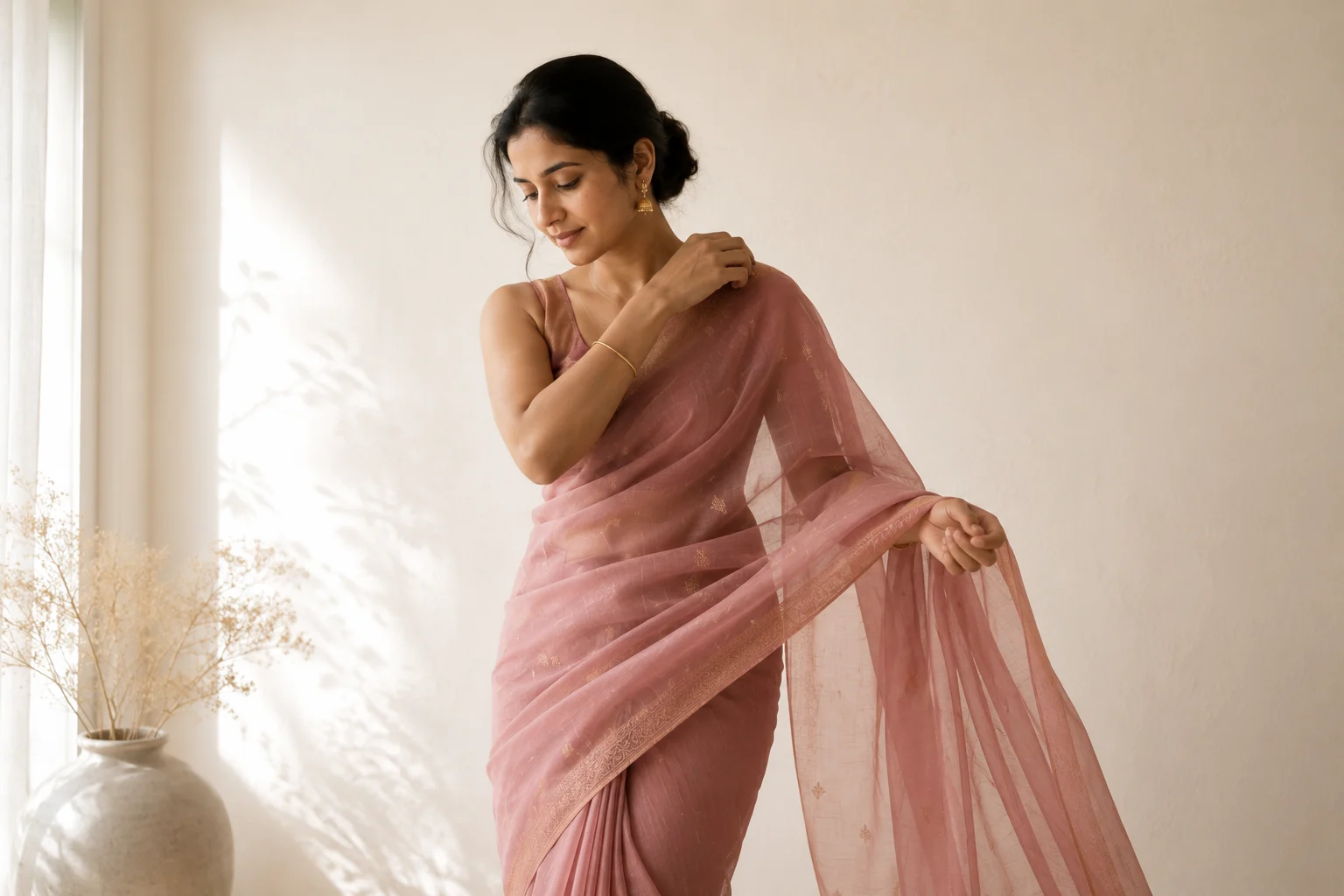 Five ways to style one saree — office, puja, party and more