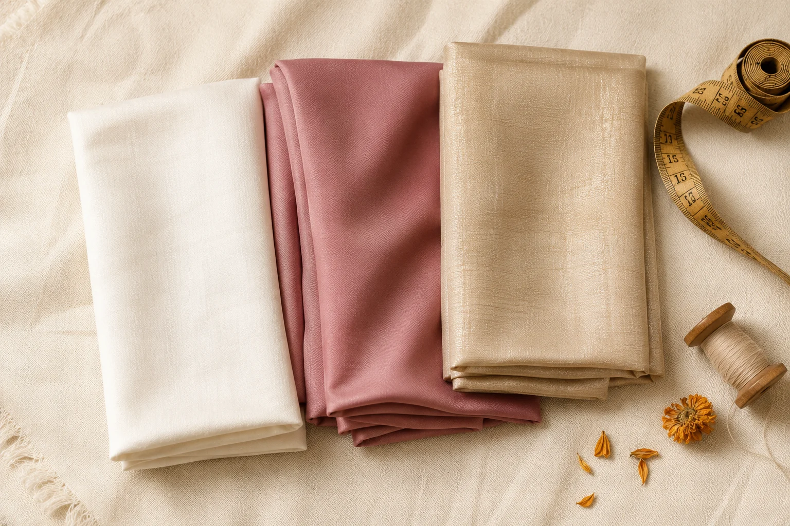 Cotton, rayon or silk blend: choosing fabric for an Indian summer